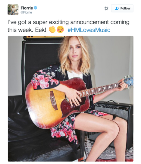 florrie handm loves music twitter