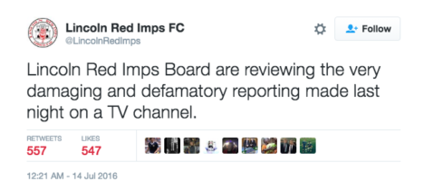 lincoln red imps sky news fake facts