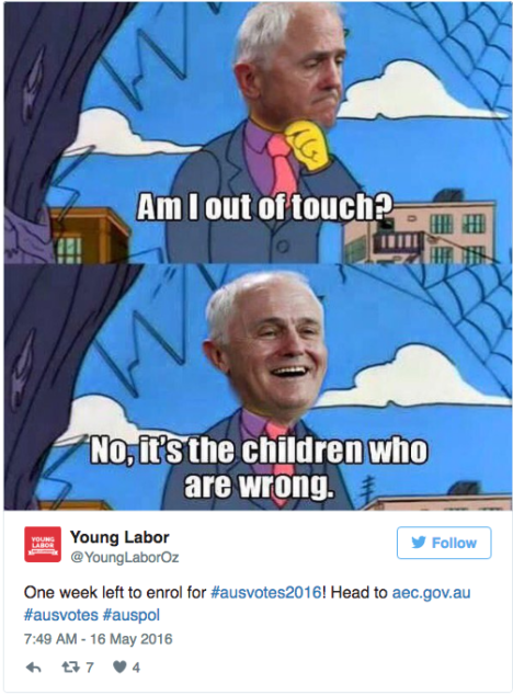 malcolm turnbull social media memes change.org