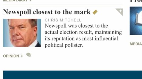 news corp opinion poll