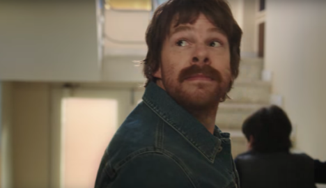 woolies retro facial hair