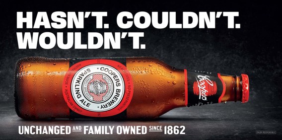 Coopers Brewery puts nostalgia on tap in new sparkling ale campaign