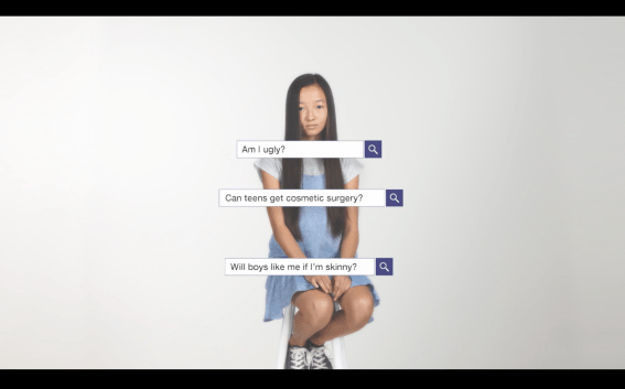 Dove takes on the questions teen girls search on body image