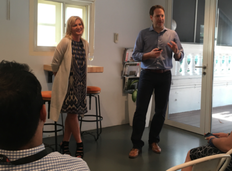 Debbi Vandevan and VML’s global CEO Jon Cook