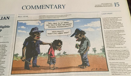 The Australian slammed for ‘racist’ Bill Leak cartoon, as Press Council reveals it has received complaints