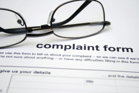 Complaint form
