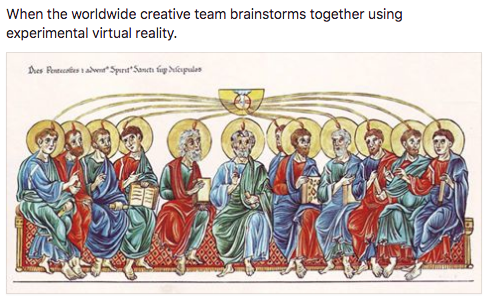 Behold – the medieval advertising agency