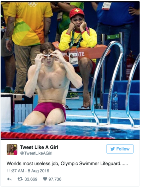 olympics swimming life guard suzie shaw we are social rio olympics