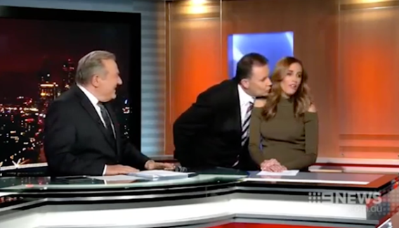 The most awkward goodbye