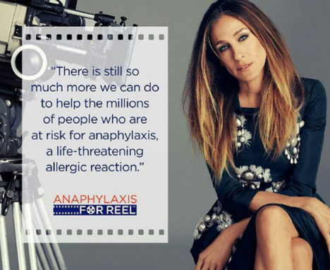 sarah jessica parker epi pen - photo instangram