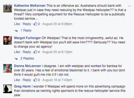 westpac social anger
