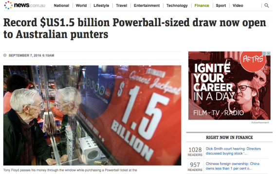 Press Council rules News.com.au Lottoland article was misleading