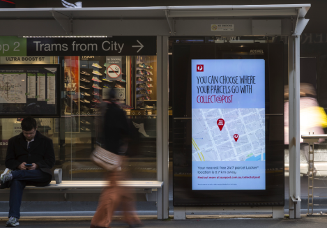 Australia Post uses geo-targeted technology in out-of-home campaign with Posterscope