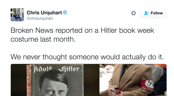 Truth is stranger than fiction in Hitler Book Week saga