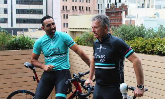 Riderless bike leads the way for Steve Waugh’s Captain’s Ride
