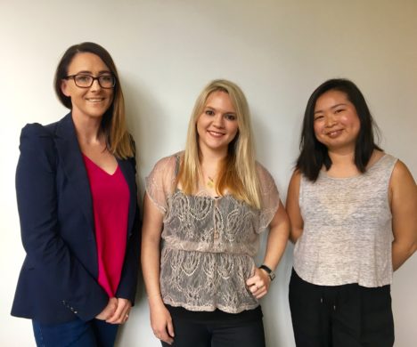 Liz Wigmore, Louise Hutley, Lily Wu 