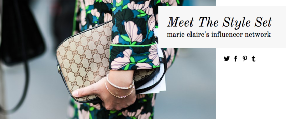 Marie Claire launches fashion influencer network The Style Set