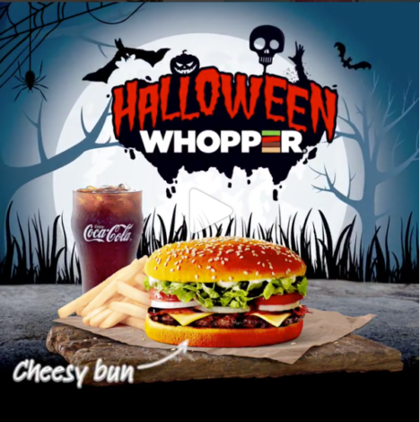 Hungry Jacks Halloween Campaign