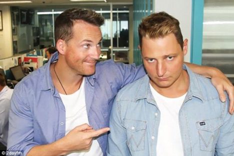 Jules Lund and Merrick Watts: not coffee waiters
