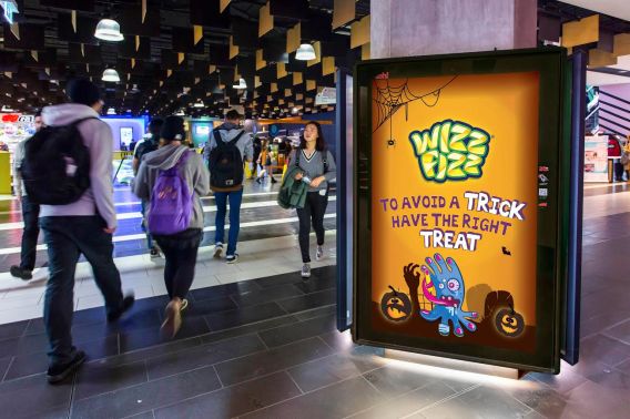 Wizz Fizz reminds people to stock up on lollies to ‘avoid a trick’ at Halloween