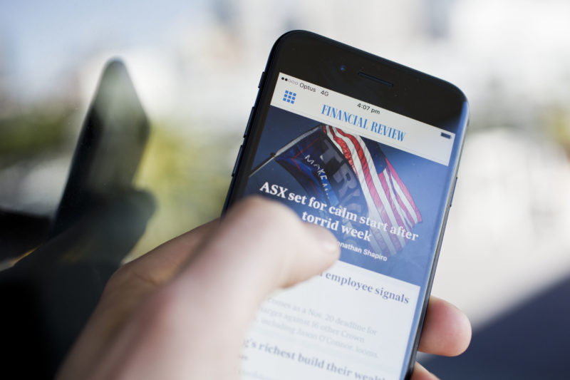 AFR iphone app