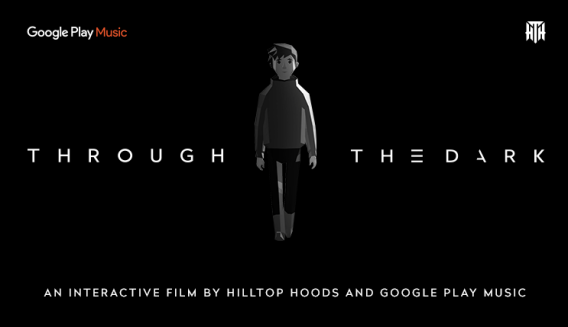 Hilltop Hoods partners with R/GA Sydney and Google Play Music to create interactive film for Through the Dark