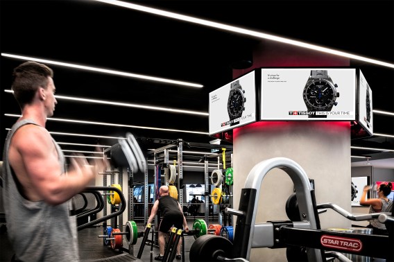 VMO opens digital screens in Fitness First chain