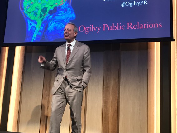 Science backs up the power of the narrative in convincing an audience, says Ogilvy PR global chairman