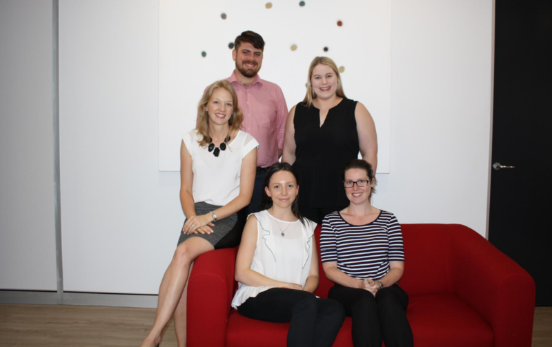 Rachael Maundrell, Oliver Lane-Porter, Ruby Tyler, Cassie Charlish, Carrie Anderson