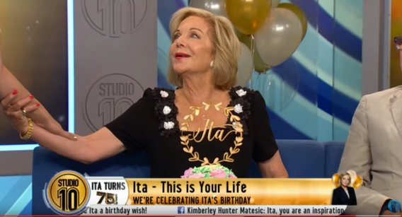 Studio 10 recognises 75th birthday of media pioneer Ita Buttrose with This Is Your Life special