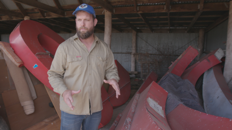 James Culkin now has several letters stored in a barn in the Southern Highlands.