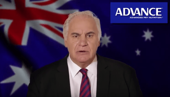Sam Kekovich brings back his Australia Day address – for petfood