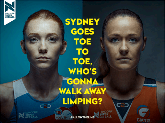 Netball drives profile of women’s sport with aggressive new campaign