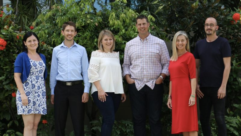 Starts at 60 welcome new staff: Sharyn Swanepoel, Senior Writer & Producer, Liam McLennan - CTO, Rebecca Wilson - Founder & CEO, Brett Wilson - COO, Christine Seib - Content Director, Daniel Leeman- Senior UX & UI Designer