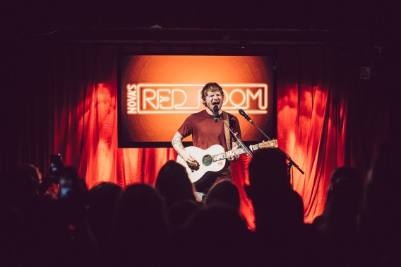 Nova Entertainment secures Ed Sheeran for first 2017 Nova Red Room