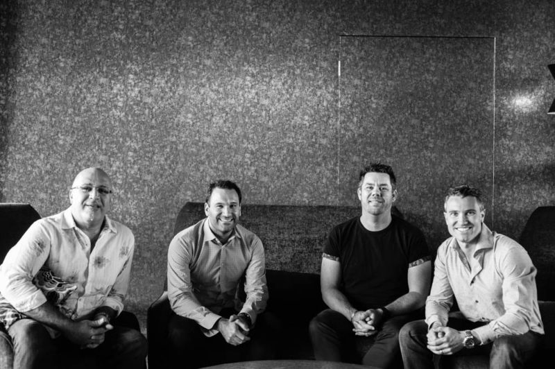 The Assembly team (minus Aaron Monks): Edward Kaleel, Shane McGeorge, Mike Levy, Mikey Taylor