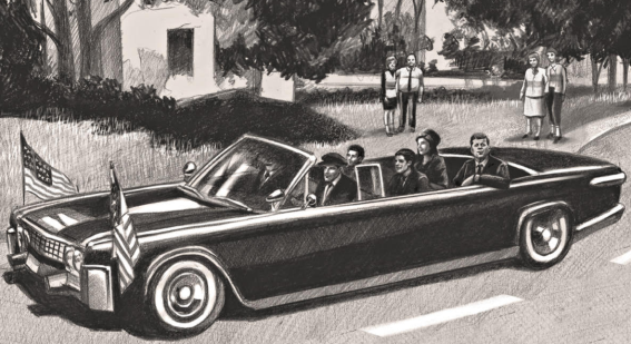 Using JFK’s assassination to sell Mazdas? That won’t end well