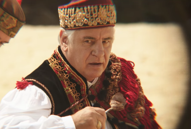 Long-time Lambassador Sam Kekovich is relegated to a fleeting cameo