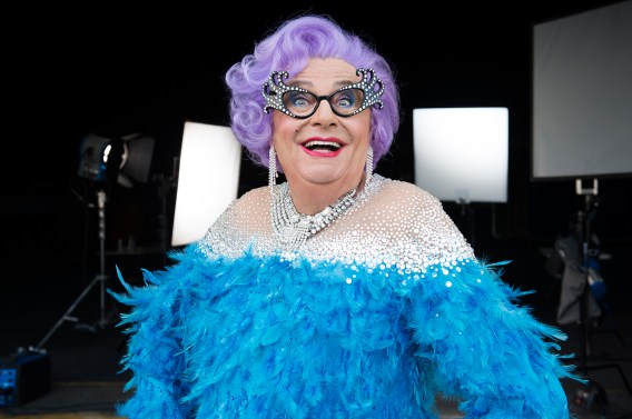 Dame Edna warns of low iron levels in women in spot for MLA promoting beef