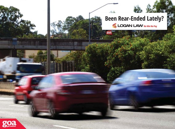 Logan Law asks drivers if they’ve ‘copped one in the bumper’ in outdoor campaign