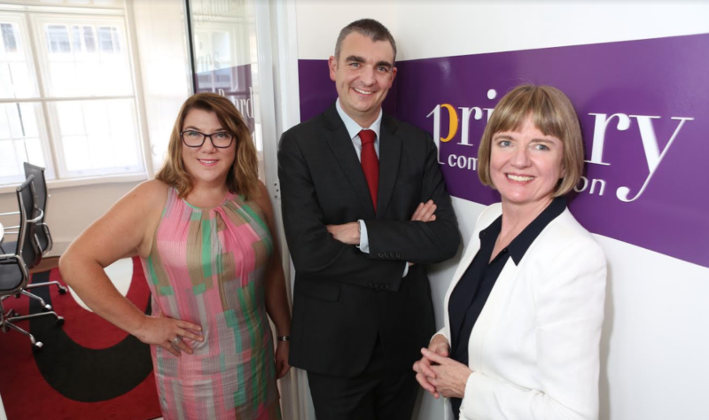 Jenny Muir, Chris Hall and Annabelle Warren