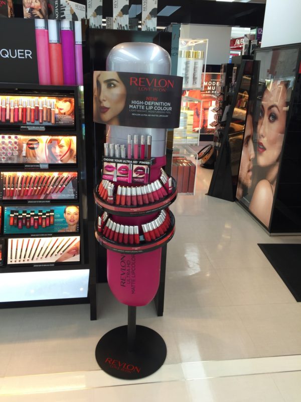 revlon-lipstick-in store display - asher hunter - 