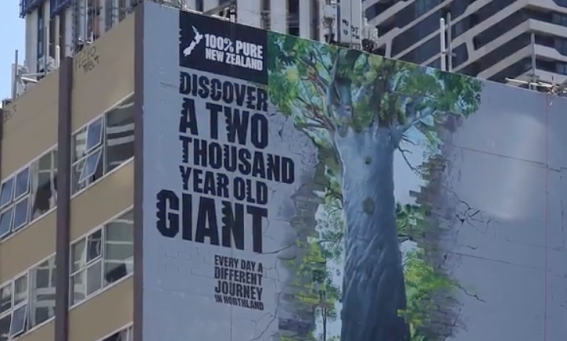 TBWA and Tourism New Zealand promote Northland region with Melbourne art mural