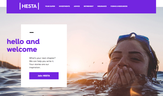 Industry super fund Hesta launches new website by DT