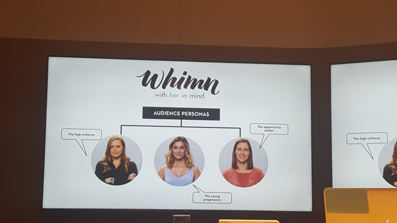 With Her In Mind Network's target audience: