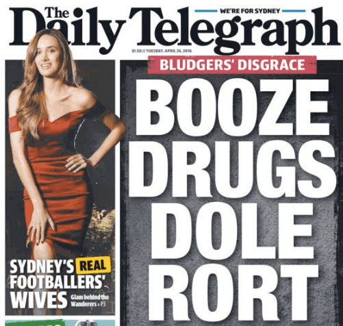 Daily Telegraph’s ‘Booze drugs dole rort’ article slammed as misleading by Press Council