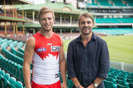 HCF tests fitness of everyday Australians against Sydney Swans in new work