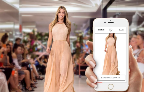 Myer goes mobile to turn fashion show catwalk into live shopping experience