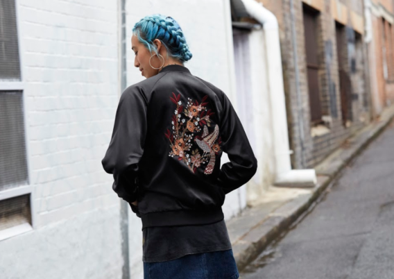 Talking Sportsgirl jacket tells consumers it has ‘got your back’