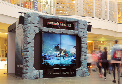 Australians fight like Power Rangers in AR activation ahead of new film